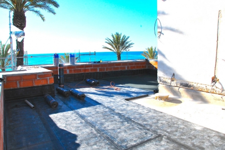 Terraza en Sitges